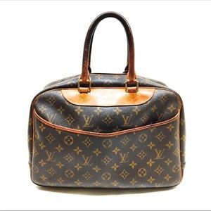 🔥 24 MAKE ME AN OFFER SALE🔥 Louis Vuitton Deauville Brown Handbag